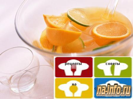 Рецепт приготовления -  Апельсиновый лимонад