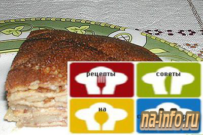 Интересный рецепт пирога из лаваша с карамельными яблоками - рецепт на 8 марта