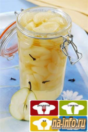 Рецепт приготовления - Компот из свежих яблок (груш)
